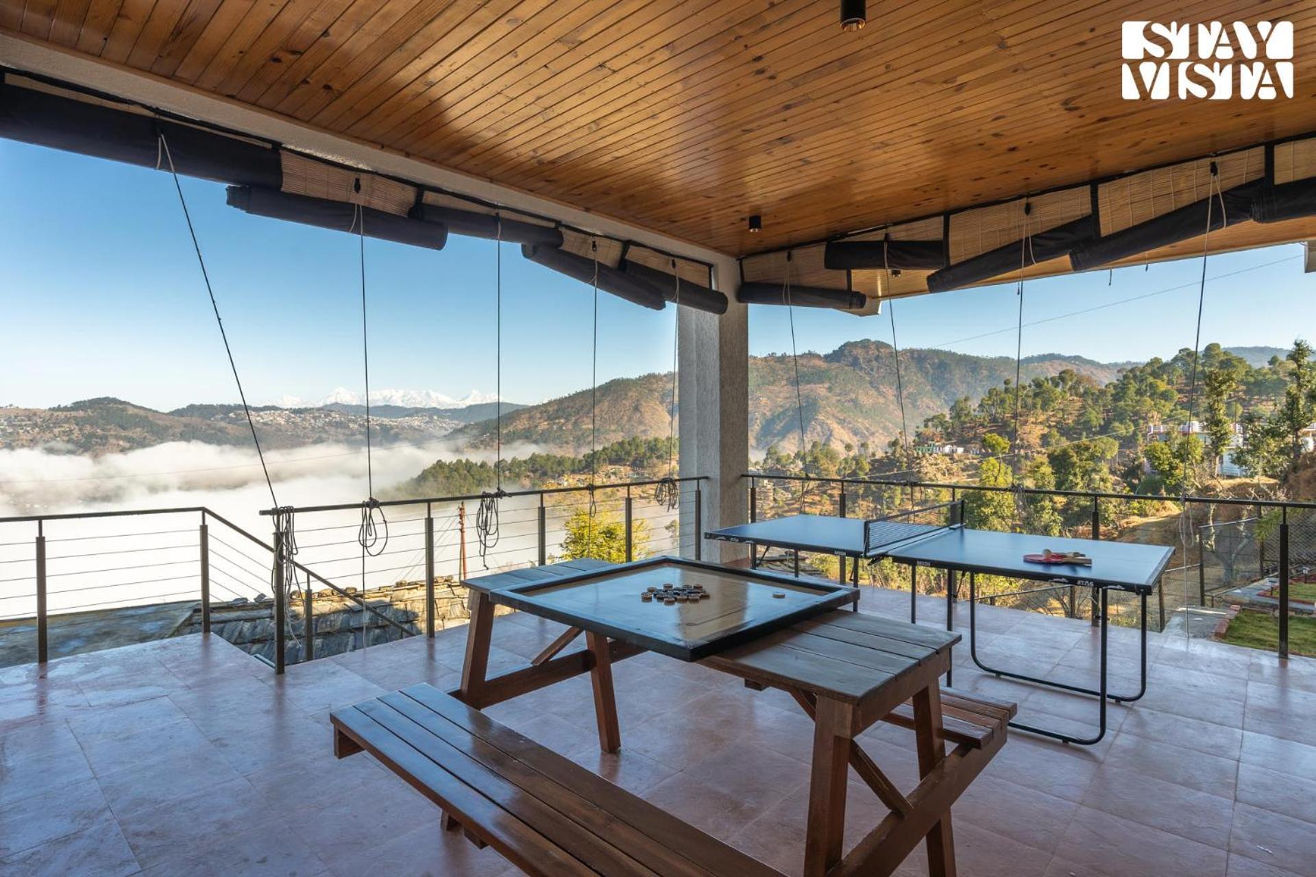 Stayvista At Amulyam Villa With Lawn & Bonfire Муктешвар Экстерьер фото